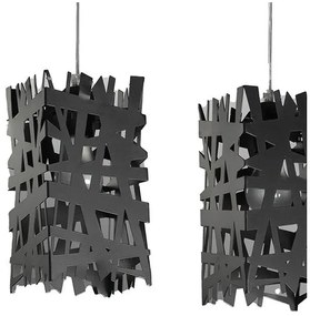 Lustră pe cablu ONLI FORESTA 3xE27/15W/230V negru