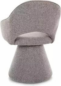Scaun Riku Noelle gri 09/negru mat - H86 cm