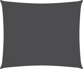 vidaXL Parasolar, antracit, 4x5 m, țesătură oxford, dreptunghiular