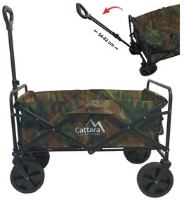 Cattara 13704 Cărucior de camping pliabil TrogirArm y, 104 x 86 x 55 cm, M