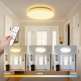 Brilagi - Lampă LED dimabilă MILKY WAY LED/24W/230V 3000-6500K, Ø 38 cm + telecomandă