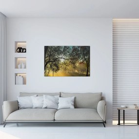 Tablou cu răsărit de soare (90x60 cm)