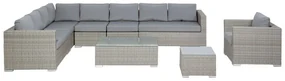 Set canapele Xxl (gri deschis). 1011734