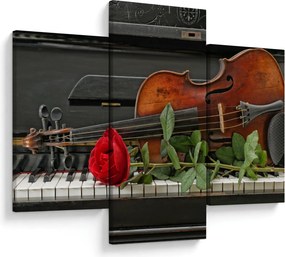 Tablou- Amintire de muzicean (90x60 cm)