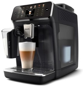 Espressor automat Philips EP5541/50 5500 LatteGo, 1500W, 15 bar, 1,8 L, Rasnita ceramica cu 12 treote, TFT, AquaClean, SilentBrew, AromaExtract, ExtraShot, Negru