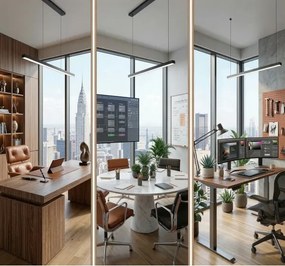 Plafonieră LED ALLDAY BASIC, 40W, 230V, 2700/4000/6000K, negru