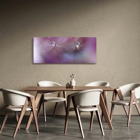 Tablou cu picături pe puf (120x50 cm)