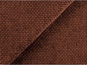 Canapea teracotă cu tapițerie din chenille 244 cm Lani – Makamii