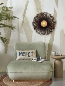 Aplica de perete eco din bambus Kalimantan 60cm nat/bl