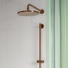 Palarie de dus Omnires Slimline finisaj cupru periat ø25 cm 1 functie