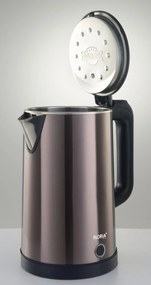 Fierbator Floria ZLN6142 Gri, 1.8L, putere 1650W, indicator luminos