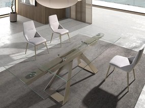 Scaun deosebit design LUX Light grey