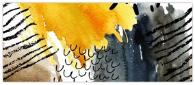 Tablou - Acuarelă abstractă (120x50 cm)