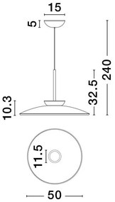 Lustra/Pendul LED design modern decorativ ESTI