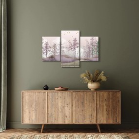 Tablou cu pădure (90x60 cm)