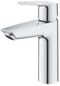 Baterie lavoar Grohe Start 24204002, 3/8'', marimea M, monocomanda, cartus ceramic, evacuare push to open, Crom