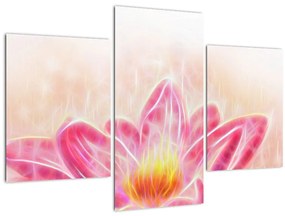 Tablou - Floare de lotus (90x60 cm)