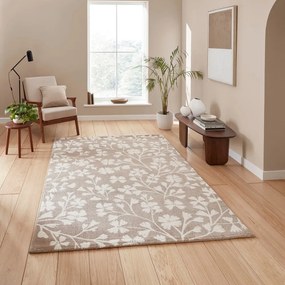 Covor maro deschis 120x170 cm Grace Floral – Catherine Lansfield