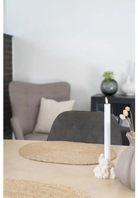 Saltea de masă Bombay, iută împletită, naturală, ovală 35x45 cm 4 bucăți