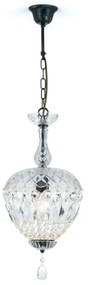 Lustră de cristal pe lanț Orion HL 6-1498/1 ARILA 1xE27/60W/230V maro/patină