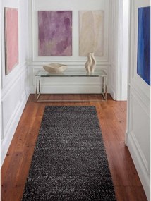 Covor tip traversă gri închis țesut manual din material bouclé 80x200 cm Notting Hill Portobello – Ted Baker