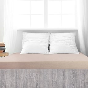 Cearșaf de pat 4Home din frotir Perfect cafea, 180 x 200 cm