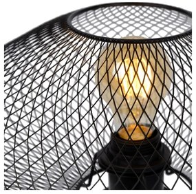 Lampă de masă MESH 1xE27/40W/230V neagră Lucide 21523/01/30