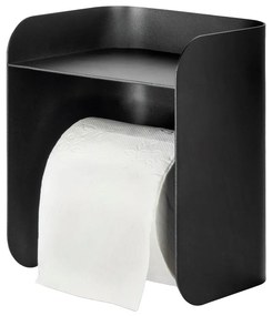 Suport de perete pentru hârtie igienică negru Carry – Mette Ditmer Denmark