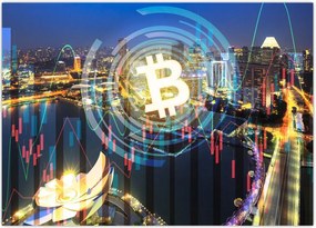 Tablou - Orașul investițiilor (70x50 cm)