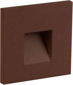 Spot aplicat perete exterior LED 2700K IP65 Pik corten