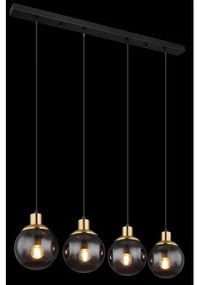 Lustră pe cablu POTTER 4xE27/25W/230V Globo 15860-4H