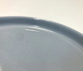 Farfurie Mare Nebula (Gri-Albastru 26cm)