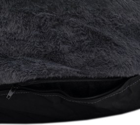 Fotoliu tip sac pinguin, gri, PINGO