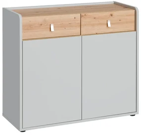 Comodă Voncile 20 ASPG VV SB1 (perlă gri + Stejar artrisan). 1024246