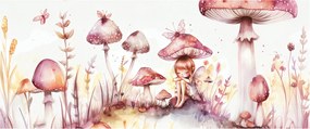 Tablou - Zâna Roz (120x50 cm)