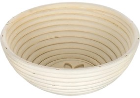 Banquet Tigaie rotundă pentru pâine Natural,diametru 21 x h. 7,5 cm, floare