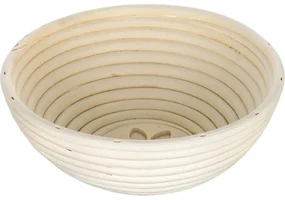 Banquet Tigaie rotundă pentru pâine Natural,diametru 21 x h. 7,5 cm, floare