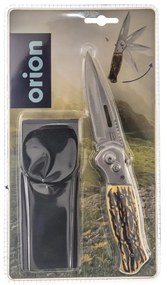 Cuțit cu deschidere automată Orion FLICK, inox