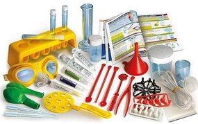 Colorat Test Set științific de laborator de chimie Clementoni