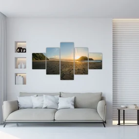 Tablou cu plaja (125x70 cm), în 40 de alte dimensiuni noi