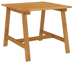 Set mobilier de masa pentru gradina, 5 piese, lemn masiv acacia 5
