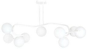 Lustra Plafon Ragi 9 White 1029/9 Emibig Lighting, Modern, E14, Polonia