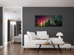 Tablou cu Northern Lights (120x50 cm)