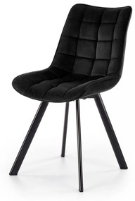 Scaun K332 velvet negru