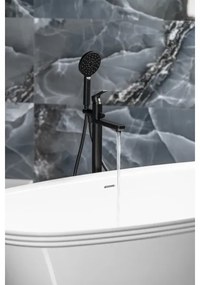 Sapho - Set pentru cadă PAX cu baterie, negru mat