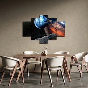 Tablou planetei în cosmos (150x105 cm)