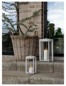 Felinar cu LED gri deschis cu USB (înălțime 25 cm) Firefly – Zone