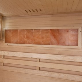 Vnútorná sauna Vantaa 120 so soľnými kameňmi