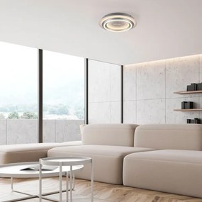 JUST LIGHT. 15089-21 - plafonieră LED CICHIO LED/36W/230V crom mat