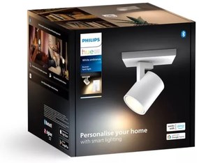 Spot LED dimabil Philips Hue RUNNER 1xGU10/4,2W/230V alb + telecomandă